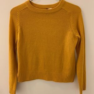 Yellow h&m sweater
